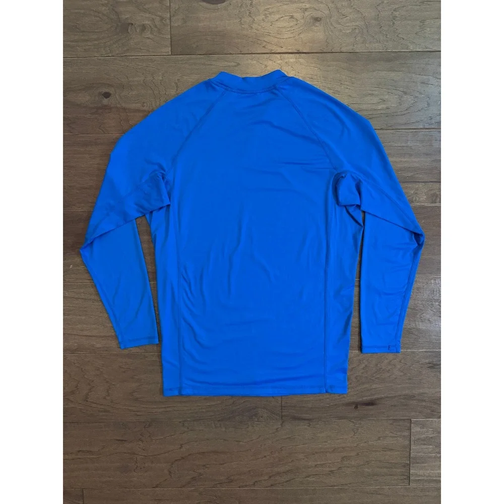 Spyder Surfboards Mens Blue Long Sleeve Rash Guard Swim Shirt XL FSE7929